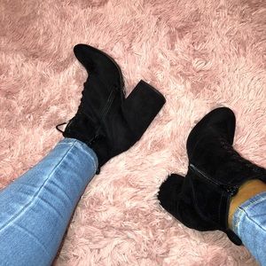 Lace-Up Booties {Size 7.5}